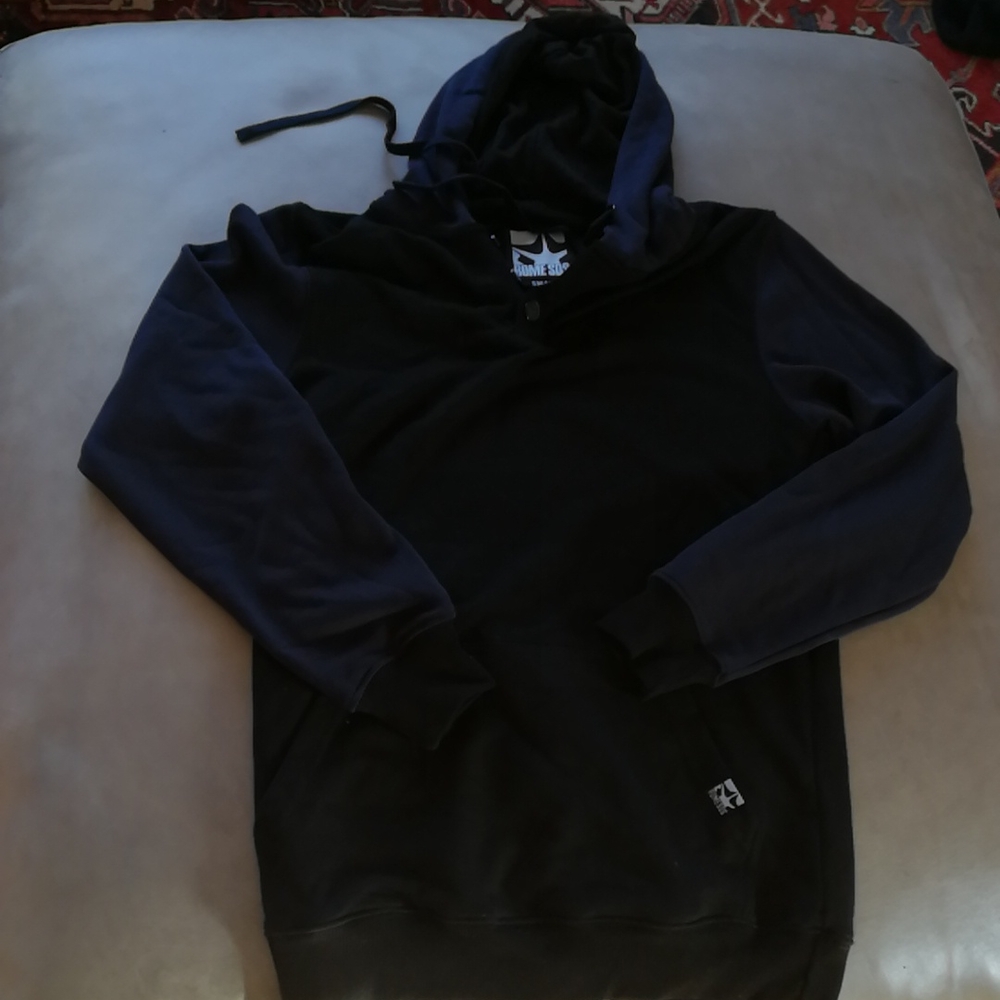 Rome SDS Black Blue Hoodie
